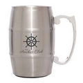 17oz Stainless Steel Barrel Mug